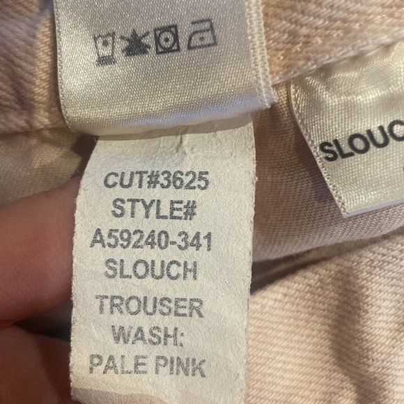 AMO Slouch Trouser in Pale Pink - Picture 15 of 15